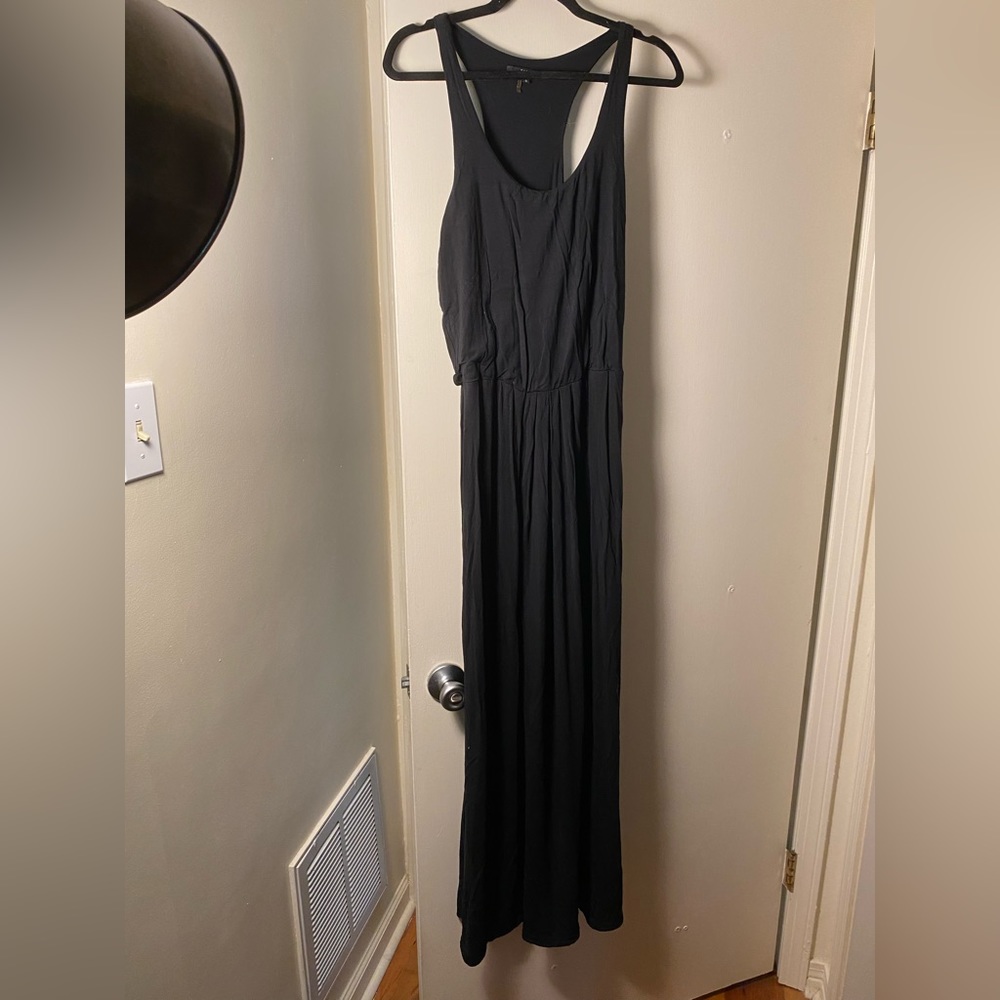Tart black maxi dress